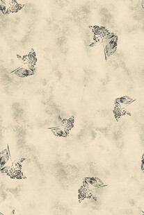 水墨风飞鸟图案纹理