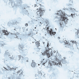 蓝白抽象水墨纹理背景图