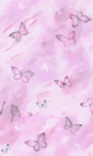 梦幻粉色蝴蝶背景图