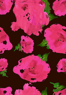 粉色花卉图案背景纹理
