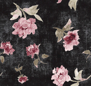 复古风粉色花卉图案背景
