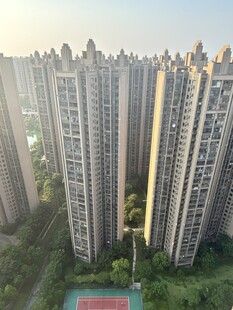 城市高层住宅区景观