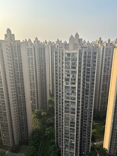 城市林立的高层住宅楼