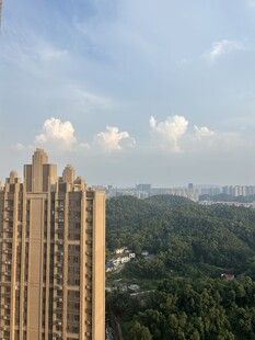 高层视角下的城市与自然景观