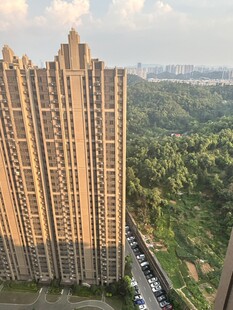 高层住宅俯瞰周边景观