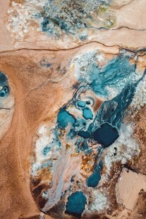 抽象艺术流体画作品展示
