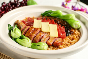 美味叉烧煲仔饭