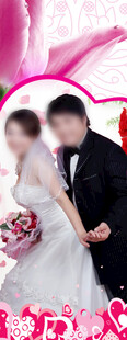 婚礼展架