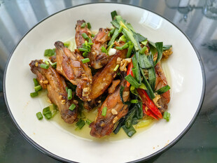 青椒炒鸡翅