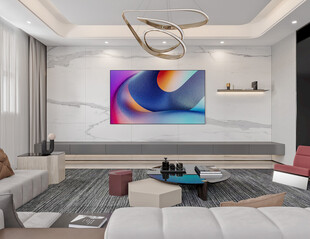 现代简约风客厅