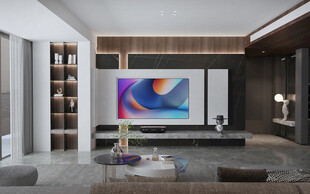 现代简约风客厅电视墙设计