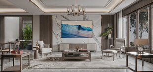 现代简约风格豪华客厅