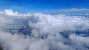 高空云海美景