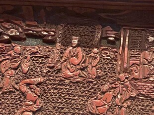 古代精美木雕艺术作品