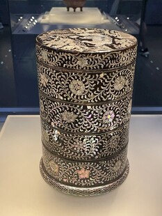 精美雕花圆柱形工艺品