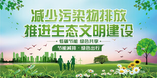 环保展板