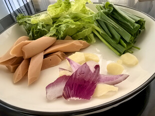 新鲜食材拼盘