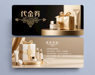 代金券设计模板