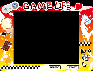 复古游戏界面 电视包框