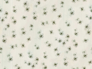 白色底散布绿色小图案