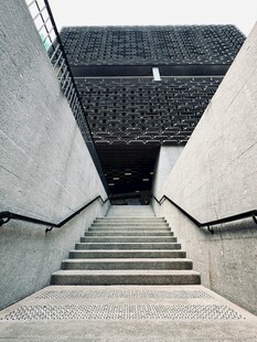 现代建筑中的阶梯通道