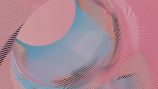 梦幻渐变抽象流体图案