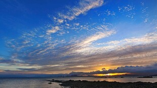 海边日落美景