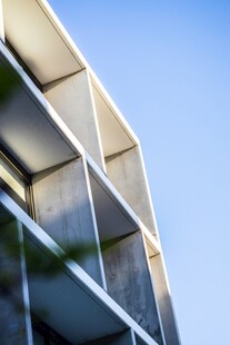 现代建筑外观特写