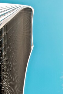 现代建筑外观特写