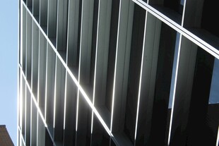 现代建筑外立面线条结构