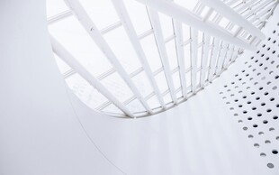 现代简约几何建筑结构
