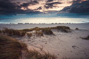 海边黄昏美景
