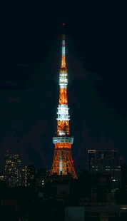 东京塔夜景璀璨