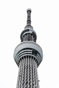 东京塔仰视特写