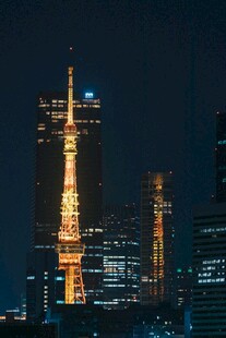 东京塔夜景璀璨