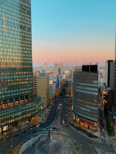 都市繁华街景高楼景观