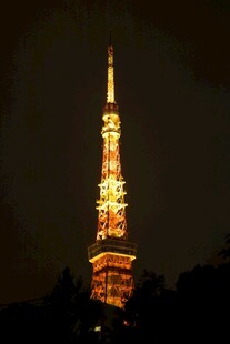 东京塔夜景璀璨