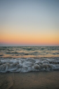 海边日落