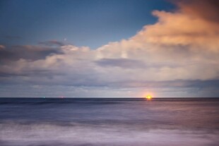 海上日落美景
