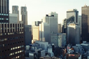 繁华都市高楼景观