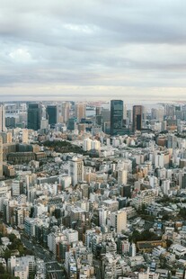城市天际线俯瞰景观