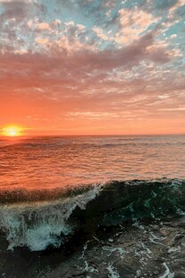 海边日落美景