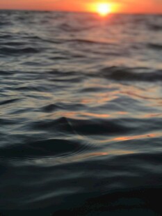 海上日落