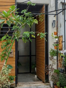 日式庭院风入户门景致