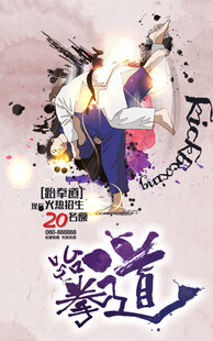 跆拳道海报