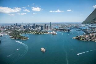 悉尼城市海港美丽风光
