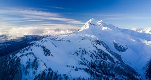 壮丽雪山美景