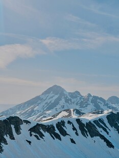 雪山壮丽风光
