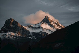 壮丽雪山美景