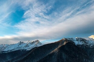 壮丽雪山美景
